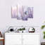 Lavender Flower Wall Art Multi Piece Canvas Print-92829687