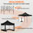 120'' W x 120'' D Metal Pop-Up Canopy-88470815