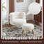 Adelfa Upholstered Armchair with Footstool