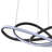 Cales Dimmable LED Geometric Chandelier-2091420154