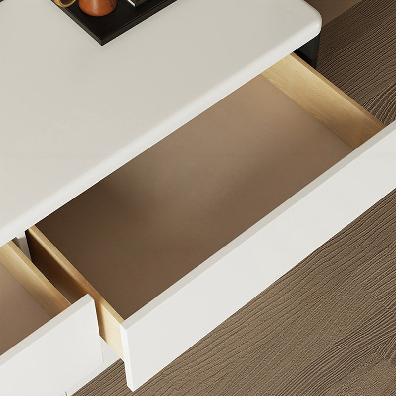 Coiffeuse avec miroir lumineux, 6 tiroirs