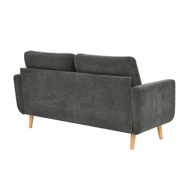 67.7" Mid-Century Modern Tufted Loveseat Sofa