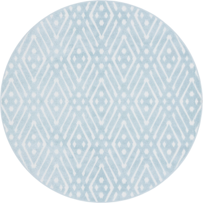Tapis intérieur / extérieur Sabrina Soto Ella, Rond 8 pi