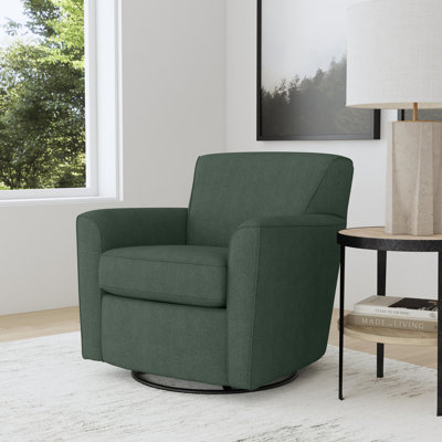 Monarch Upholstered Swivel Armchair
