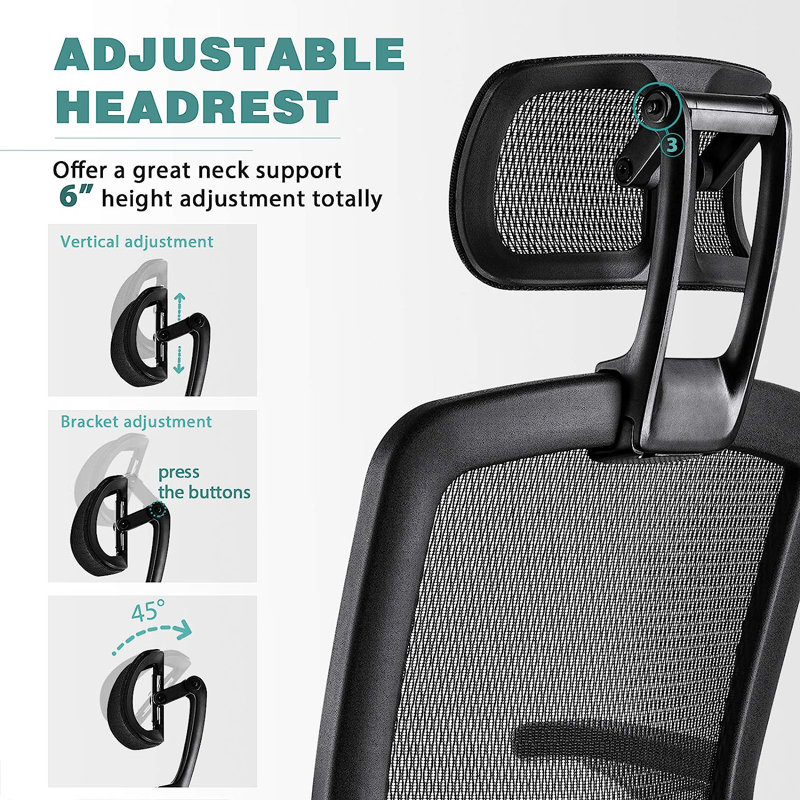 Larkone Task Chair, Black