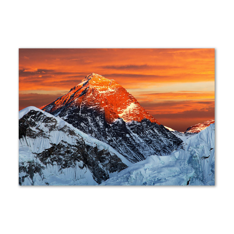 Everest Peak - Wrapped Canvas Print