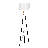 Sway Brassed Gold Floor Lamp with On/Off Switch Triple Legs White Fabric Shade