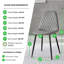 Seline Modern Round Dining Table Set in Glass and Chrome with 2 Luxury Faux Leather Dining Chairs-86718704
