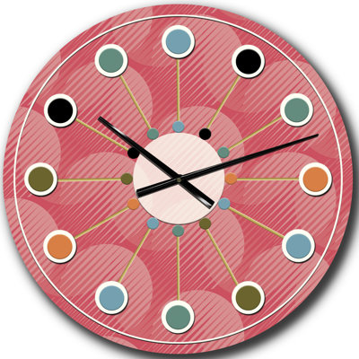 Horloge murale Coral