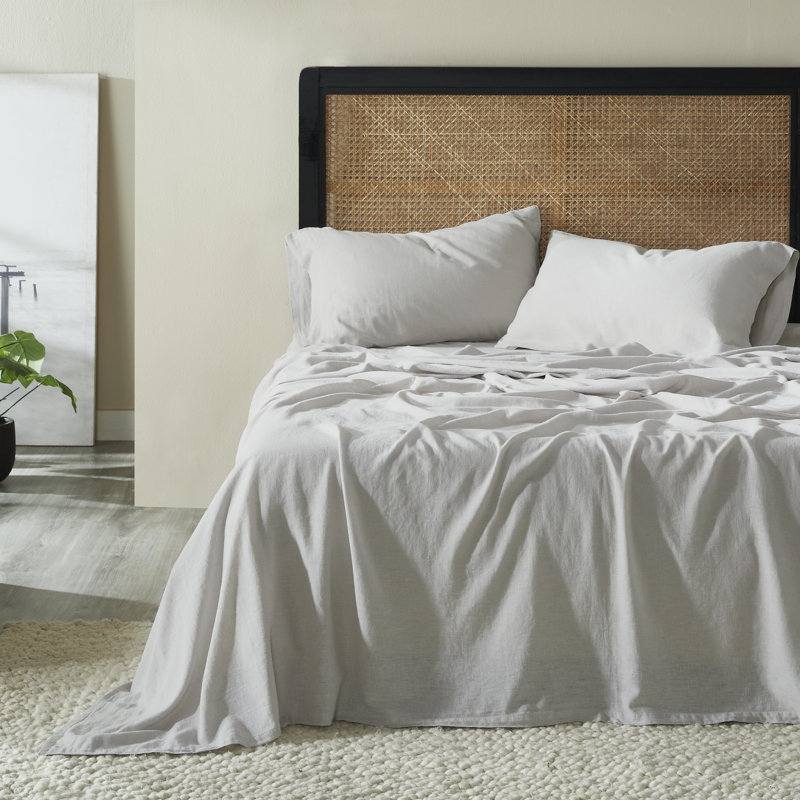 Ensemble de draps Orion, Argent, Ensemble de draps simple TG 3 pièces