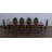 Marjarie 8 - Person Extendable Four Leg Dining Set-2020788589