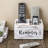 Rustic Whitewashed Wooden Remote Organizer - Stylish Caddy For Home Décor