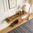 I-Shaped Farmhouse Console Table Sofa Table Entryway Table
