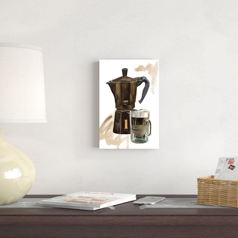 Café du matin III, H 12 po x l 8 po x P 1 po