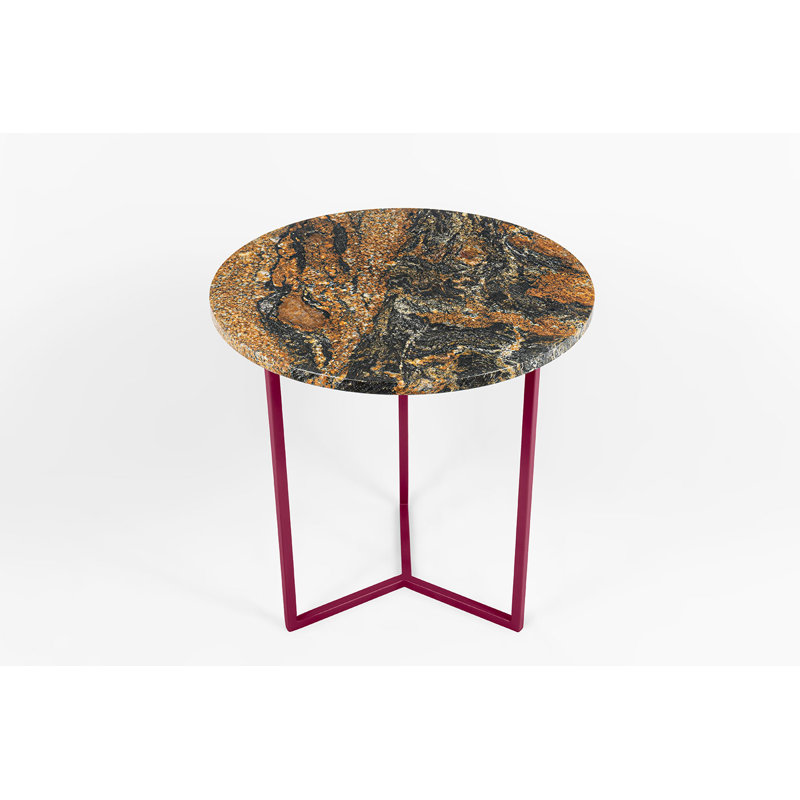 Frame End Table, Red