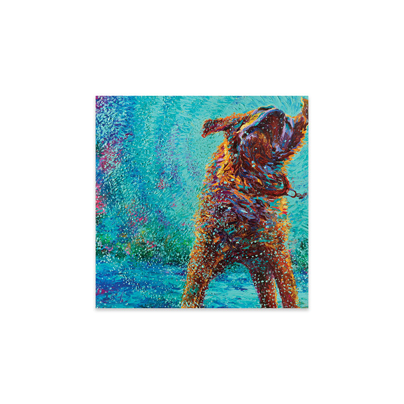 «Underdog Blues On Plastique / Acrylique» par Iris Scott, peinture