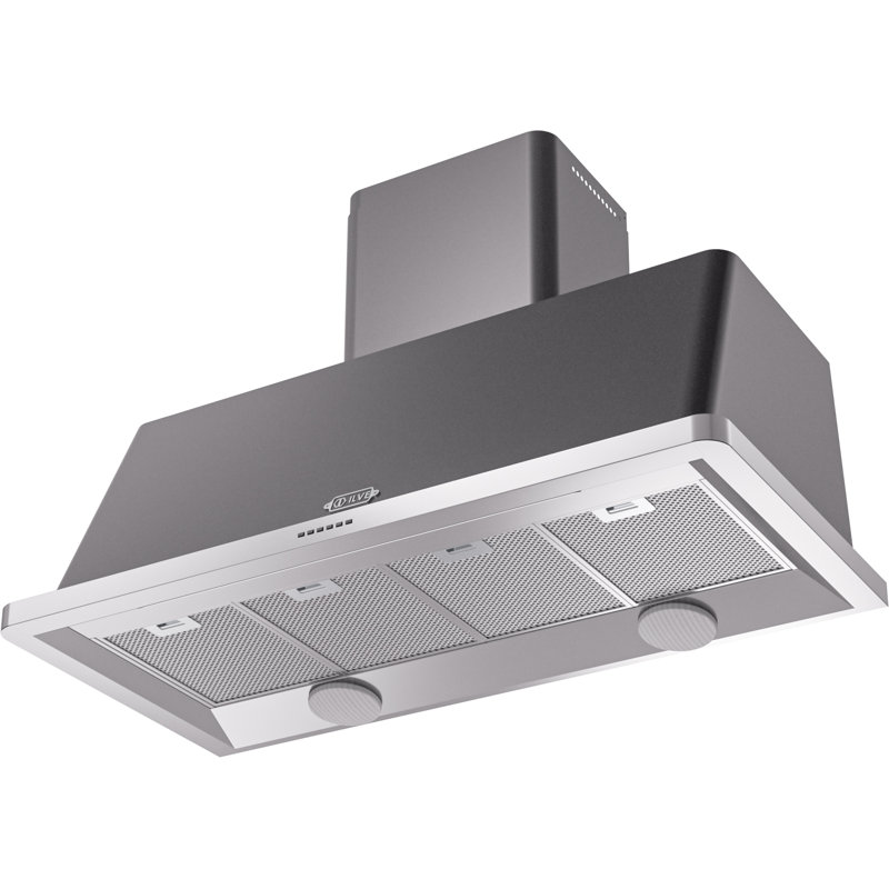 48" Majestic II 600 CFM Ducted Wall Mount Range Hood, Matte Graphite