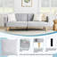 Abdulkadyr 78.74'' Upholstered Convertible Sofa-510318796