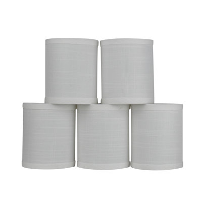 4.75'' H Linen Drum Candelabra Shade