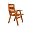 Chaise de salle à manger d'extérieur Acacia