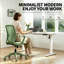 Chaise de bureau colorée pivotante et réglable en hauteur-1306892671-1306892666