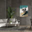 «Dog On A Wave» par Svetlana Aleynikova, art mural sur toile-1137267606