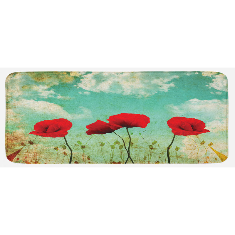 Tapis de cuisine Poppies