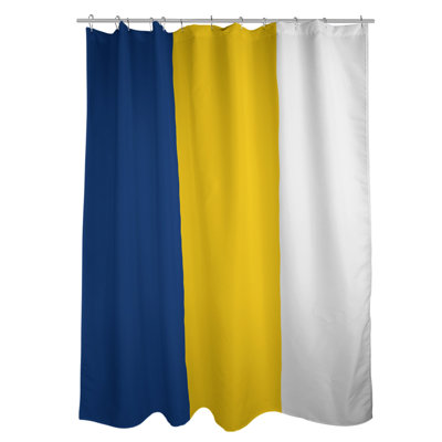 Striped Shower Curtain with Liner Included
