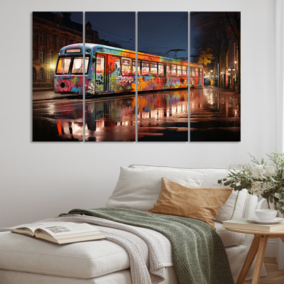 " Germany Berlin Street Art I " 4 - Pieces