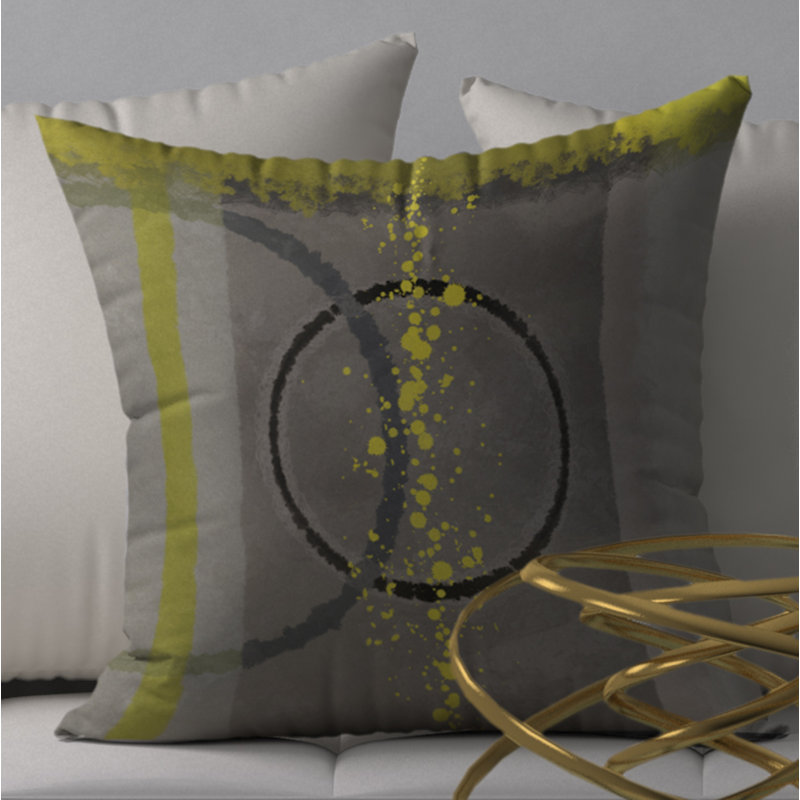  Housse et insert de coussin décoratif décoratif Delour, H 24 po x l 24 po