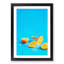 Falling Oranges - Picture Frame Graphic Art Print-55731071-55731081