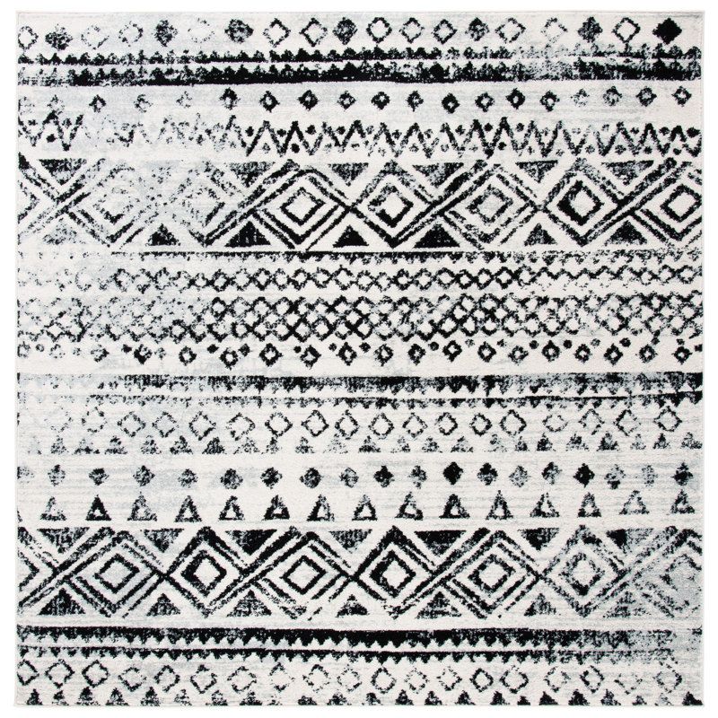 Sevilla Performance Southwestern Rug, Square 6'7"