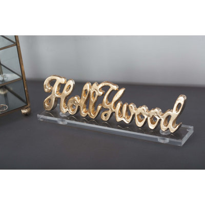Boothe Text & Numbers Letter Block