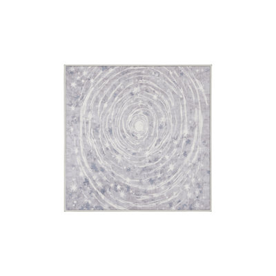 Tapis blanc soyeux et moelleux