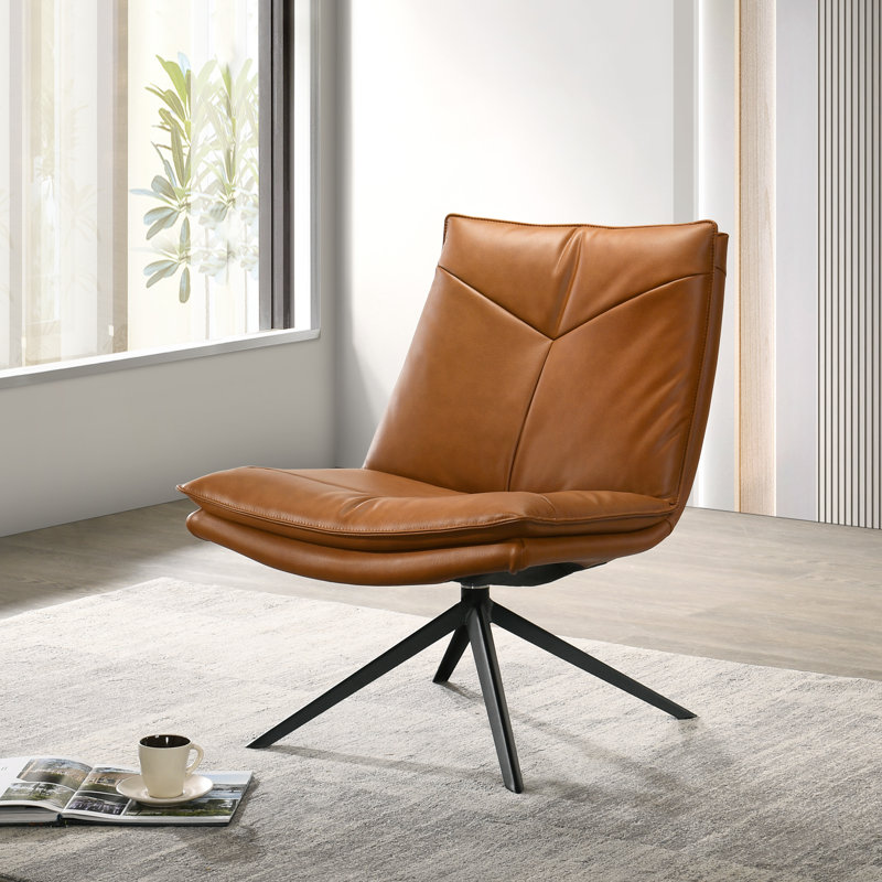 Élégante chaise pivotante en cuir Urban Vegan