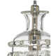 Ribbon Single Light Glass Dimmable Pendant