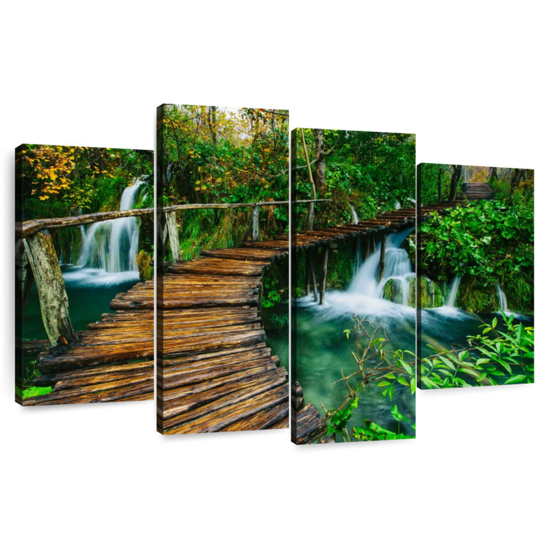 Pont surélevé Alvord Plitvice, H 22 po x l 36 po
