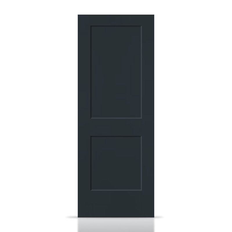 Porte standard à panneaux, Gris anthracite, 36 po x 80 po