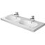 D-Code Ceramic 7" Wall Mount Bathroom Sink with Overflow