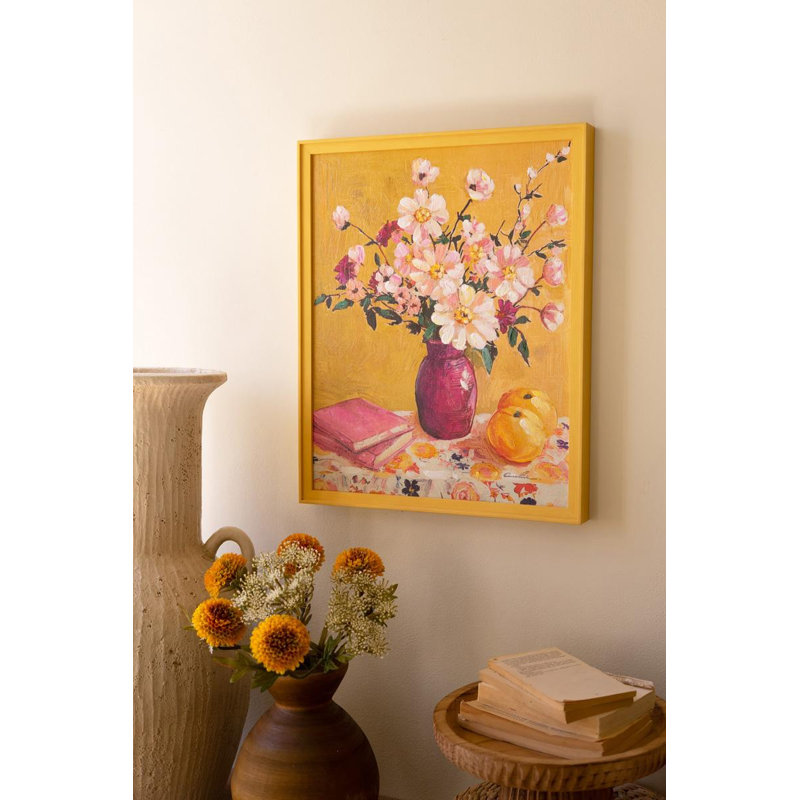 PEINTURE JAUNE ENCORE EN VIE