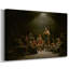 Haugianerne (Low Church Devotion - Alternate Version)-Adolph Tidemand-Gallery Wrapped Canvas-1852-1901540553