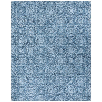Sulema Hand Tufted Wool Damask Rug
