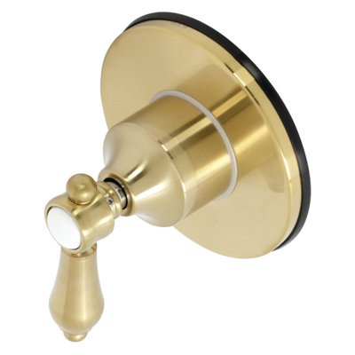 Kingston Brass Heirloom Single-Handle Wall Mount Three-Way Diverter Valve with Trim Kit