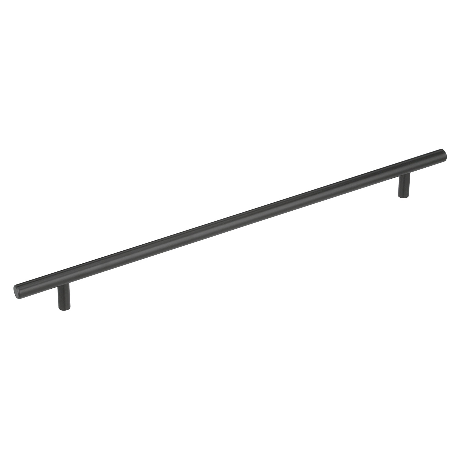 Bar Pulls Cabinet Pull, 12" Appliance Pull, Matte Black, 1