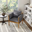 Fauteuil d'appoint 33 po Mid-Century-66675755