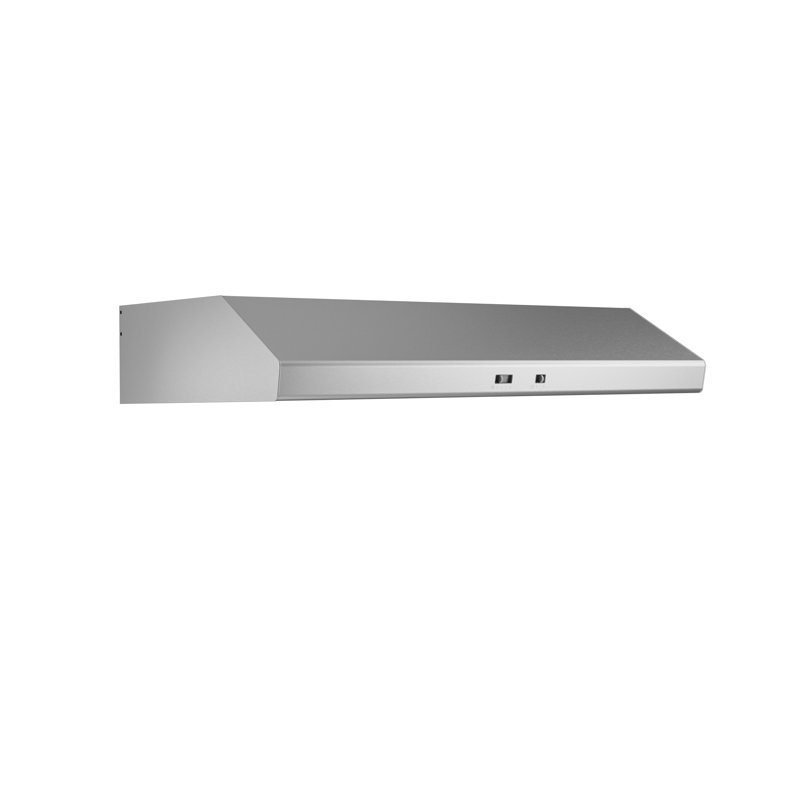 Zephyr Cyclone 36 in. 600 CFM Under Cabinet Range Hood, Silver