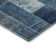 Tapis bleu Cerrito lavable à la machine de qualité supérieure