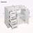 Elegant Bathroom Vanity with Premium Features and Ample Storage Space