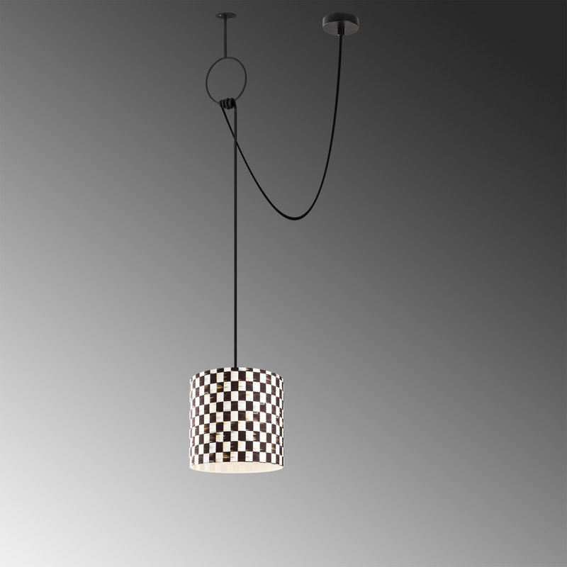 1 - Light Black Single Pendant
