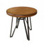 Table de bar ronde (frêne clair)-604682115